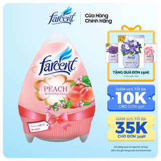 Sáp thơm hình trứng Farcent 170g- Hương Đào