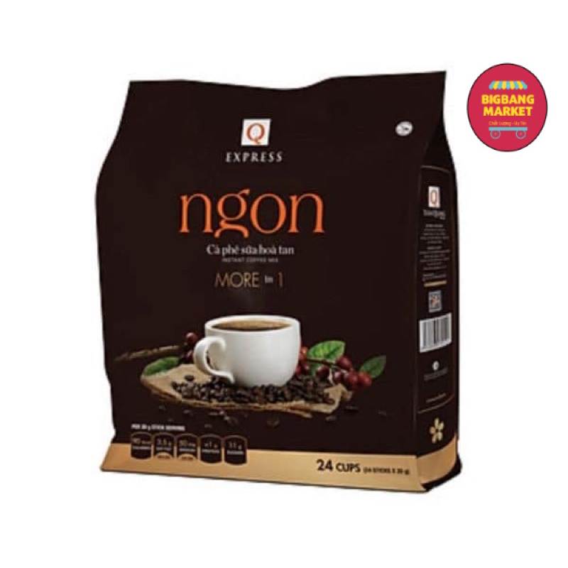 Bịch Cafe Trần Quang Ngon 24 gói 20g