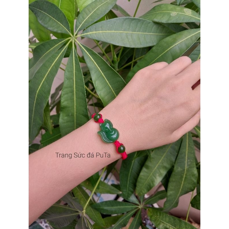 Vòng Tay Hồ Ly đá Phong Thủy Mệnh Môc-Hỏa