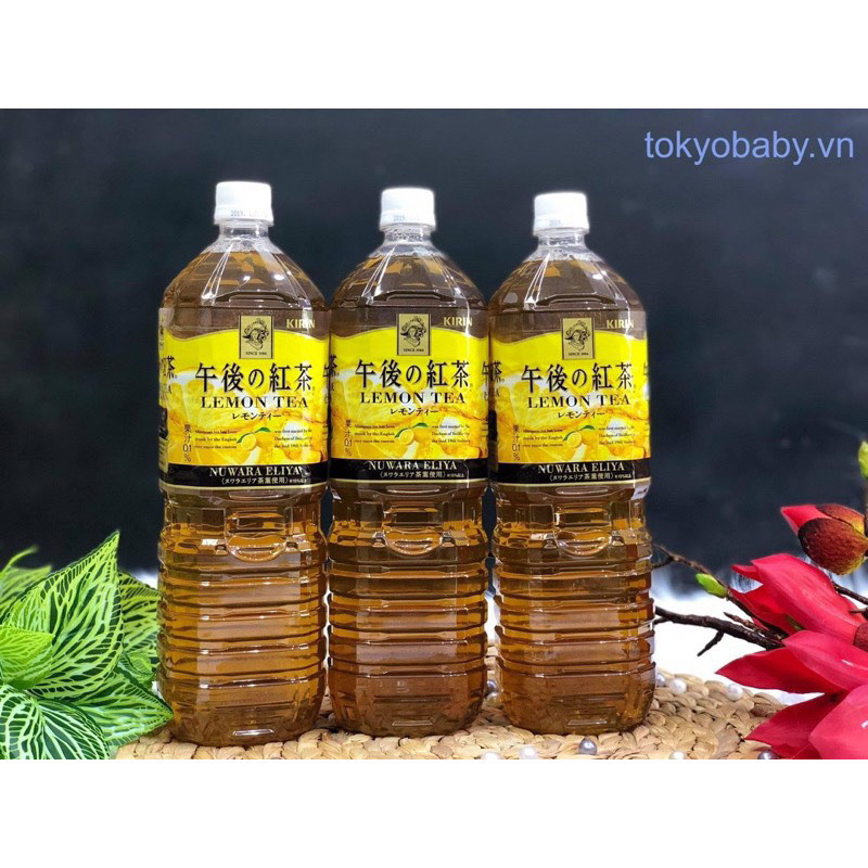 Trà chanh Kirin 1500ml chai Nhật Bản