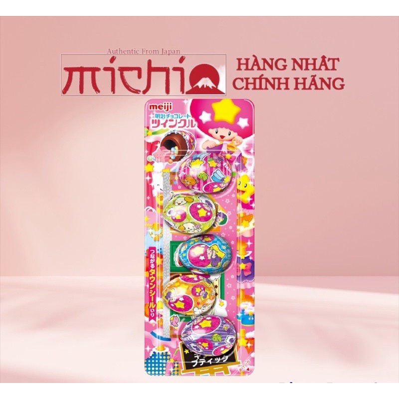 Kẹo trứng socola Meiji Twinkle chocolate egg 260g