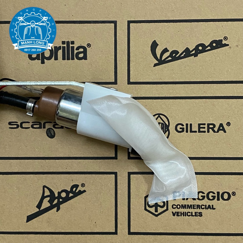 Bơm xăng điện tử Vespa Lx, Vespa LXv, Vespa S, Vespa LT cao cấp bảo hành 6 tháng.