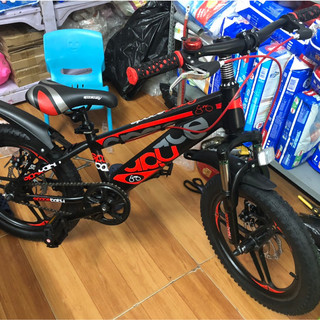 Xe đạp trẻ em thể thao địa hình cho bé Size 18 , 20 , 22 in Từ 7-12 tuổi SPACE BABY bánh đúc khung nhôm(Hàng Nguyên Hộp)