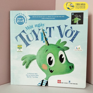 Sách Truyện Kể 2 Trong 1 - Giúp Trẻ Rèn Thái Độ Và Suy Nghĩ Tích Cực - Một Ngày Tuyệt Vời - Một Ngày Tồi Tệ