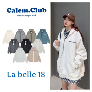 Áo hoodies nỉ mũ calem.club áo nỉ bông mũ hai lớp form rộng