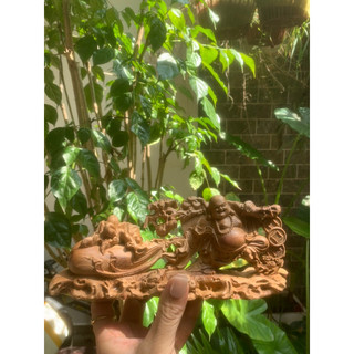 Kéo bao gỗ Ngọc am thơm nức ngang 20 cm