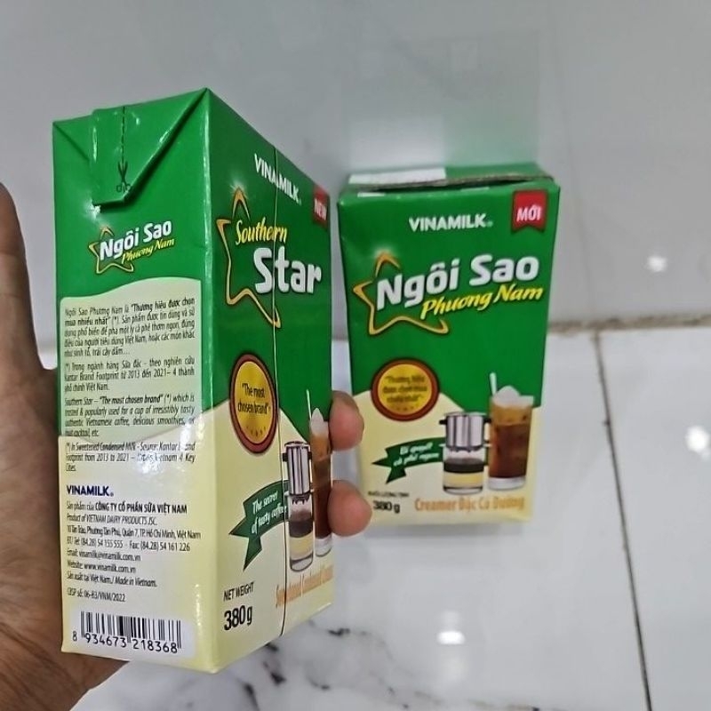 Sữa đặc có đường Ngôi sao phương nam 380g