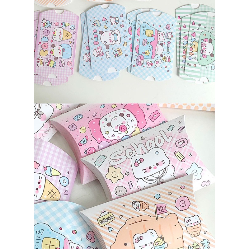 HỘP GIẤY GẬP HÌNH GẤU DỄ THƯƠNG