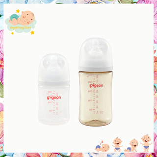 Bình sữa Pigeon thế hệ thứ 3 cổ rộng PP / PPSU 160ml/240ml/330ml