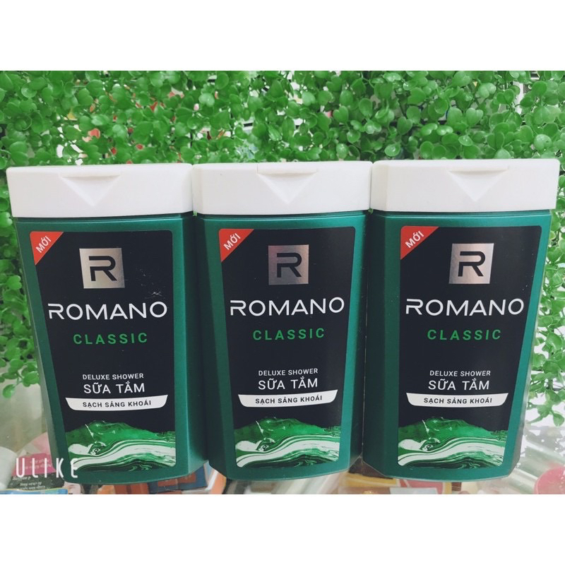 SỮA TẮM ROMANO 180g hàng chuẩn 180g không phải 150g