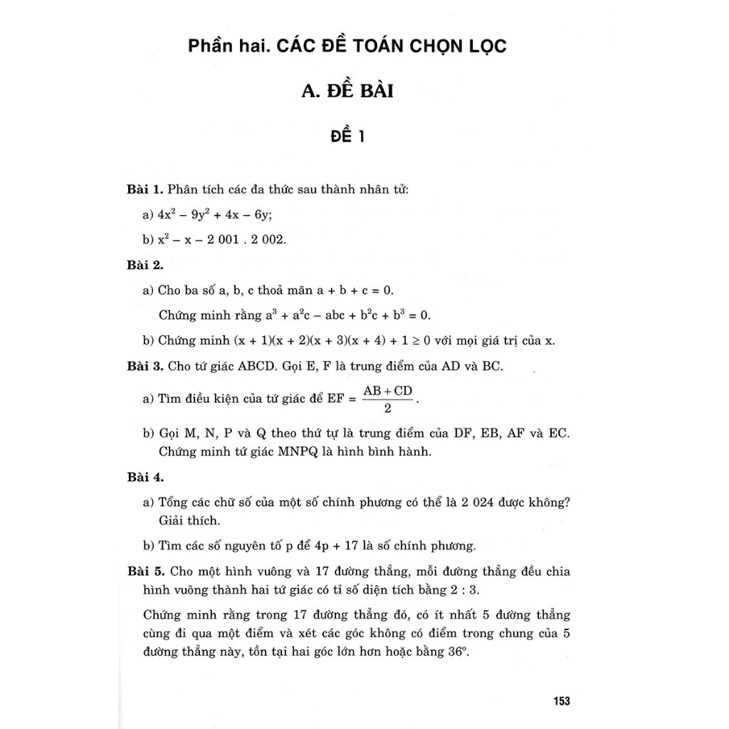 Sách-Định Hướng Và Phát Triển Tư Duy Giải Bài Tập Toán Khó Lớp 8 - Tập 1