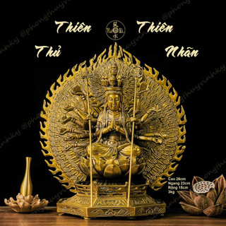Đức Mẹ Quan Âm Thiên Thủ Thiên Nhãn - Tượng Đồng Thờ Cúng
