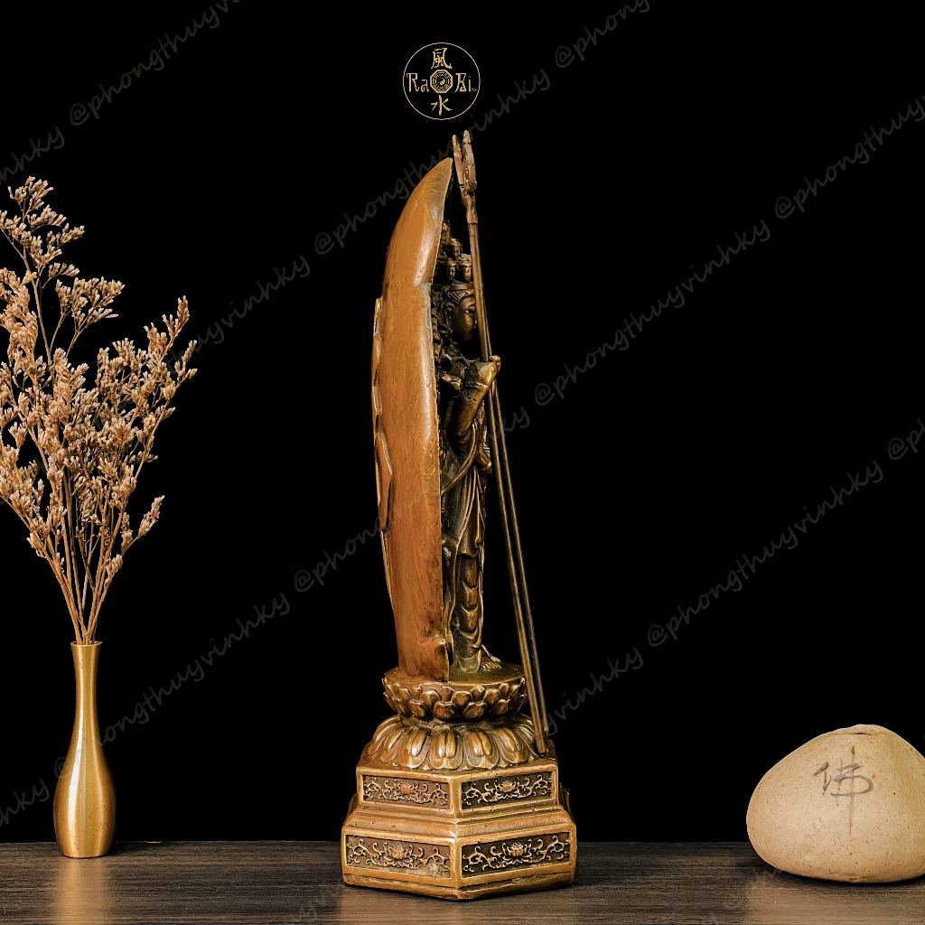 Đức Quan Âm Thiên Thủ Thiên Nhãn Bồ Tát đứng - Tượng Đồng Thờ Cúng