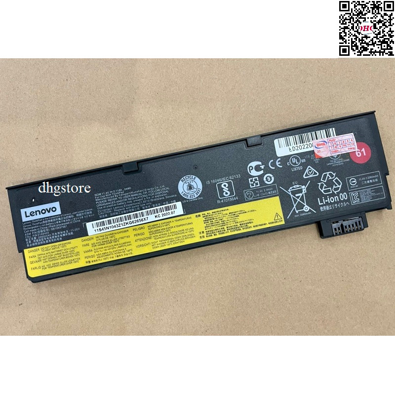 Pin laptop Lenovo ThinkPad T470 T480 A475 A485 TP25 01AV421 01AV489 01AV419 01AV420 01AV424 01AV423