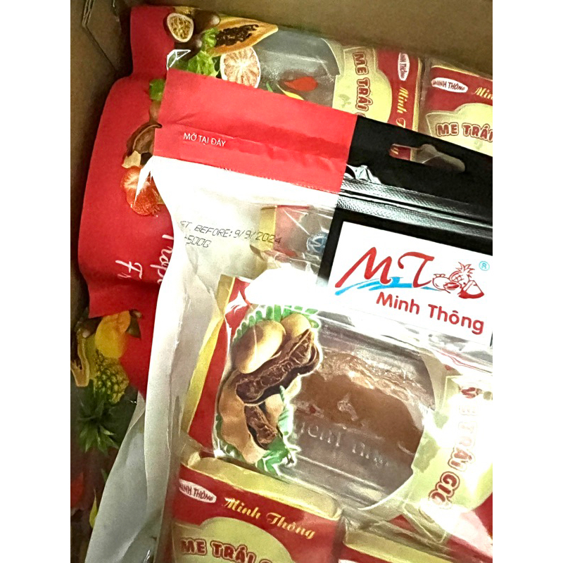 Me Trái Giòn Minh Thông bịch 500g Date 2024