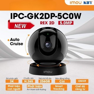 Camera rex 2d imou gk2dp-5c0w 5mp 3k | gk2dp-3c0w 3mp 2k , phát hiện người, đàm thoại 2 chiều, tích hợp mic và loa