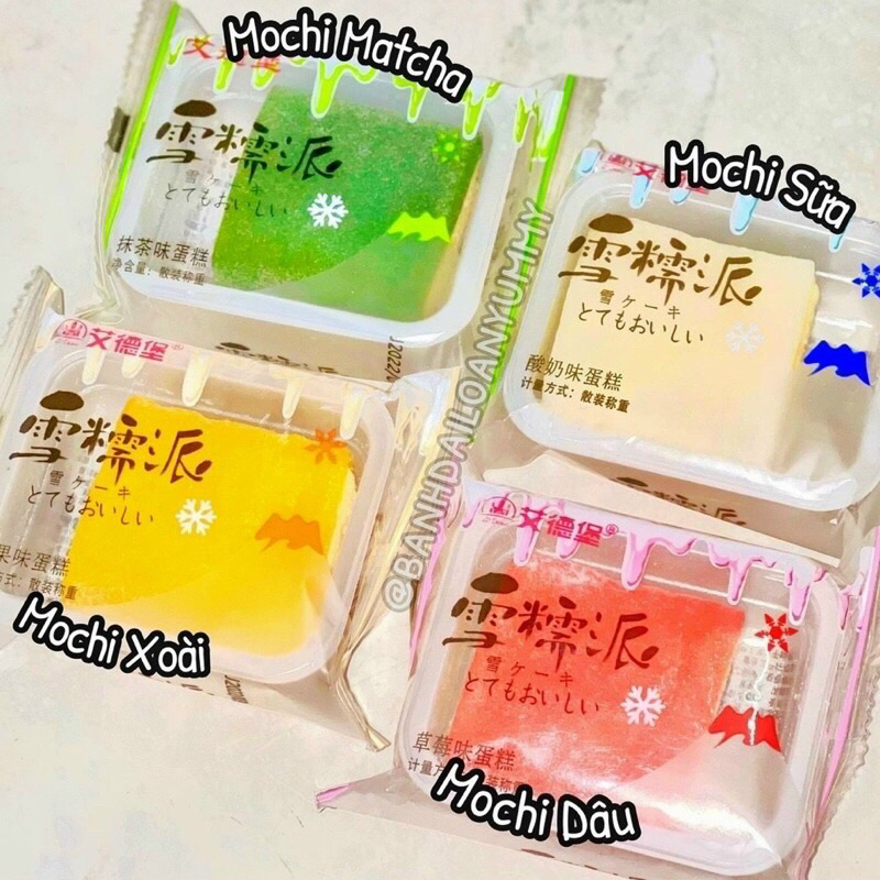 Bánh Mochi Phu thuê bông lan