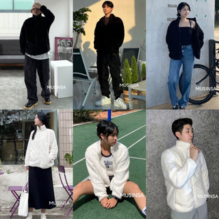[SPFZD4TU01] Áo lông SPAO Basic Purpleless Zip Up