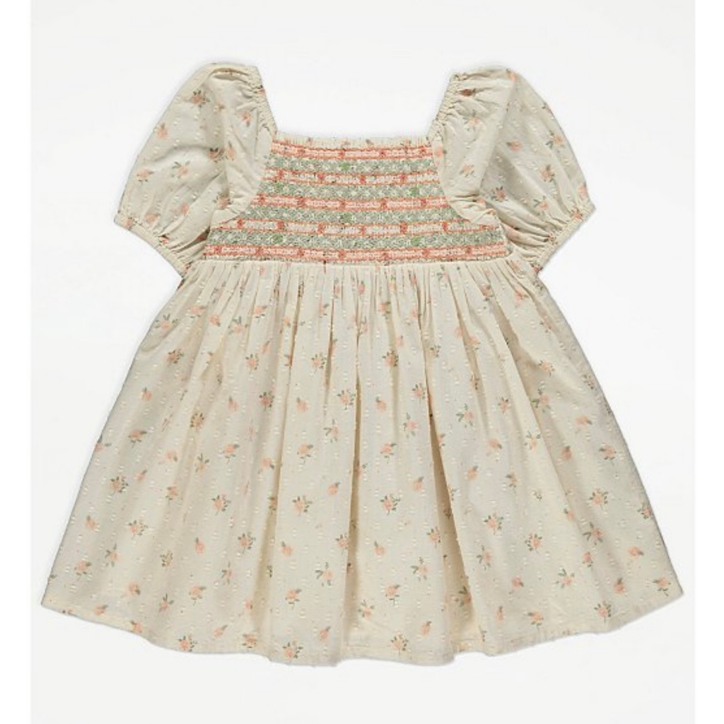Váy bồng bềnh họa tiết hoa nhí George UK