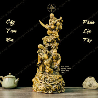 Tam Đa Phúc Lộc Thọ - Tượng Đồng Phong Thủy