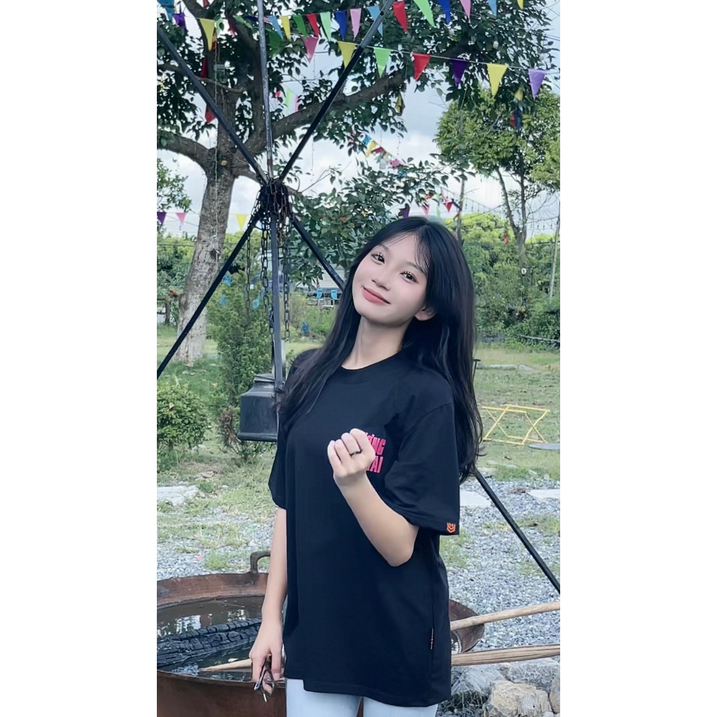 Áo Phông tay lỡ THƯƠNG BẠN TRAI Hottrend , Áo nam nữ From rộng co dãn 4 chiều - TBT FAMINO