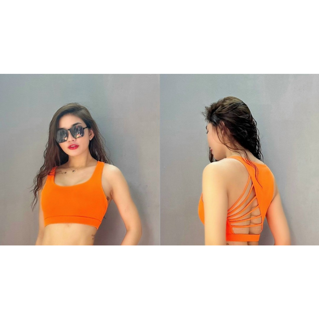 Áo bra V89 có mút ngực , áo tập gym yoga aerobic, đồ thể thao