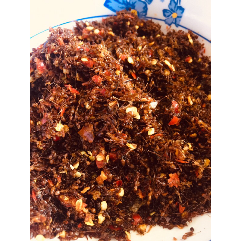 Muối kiến vàng nguyên con - đặc sản Gia Lai