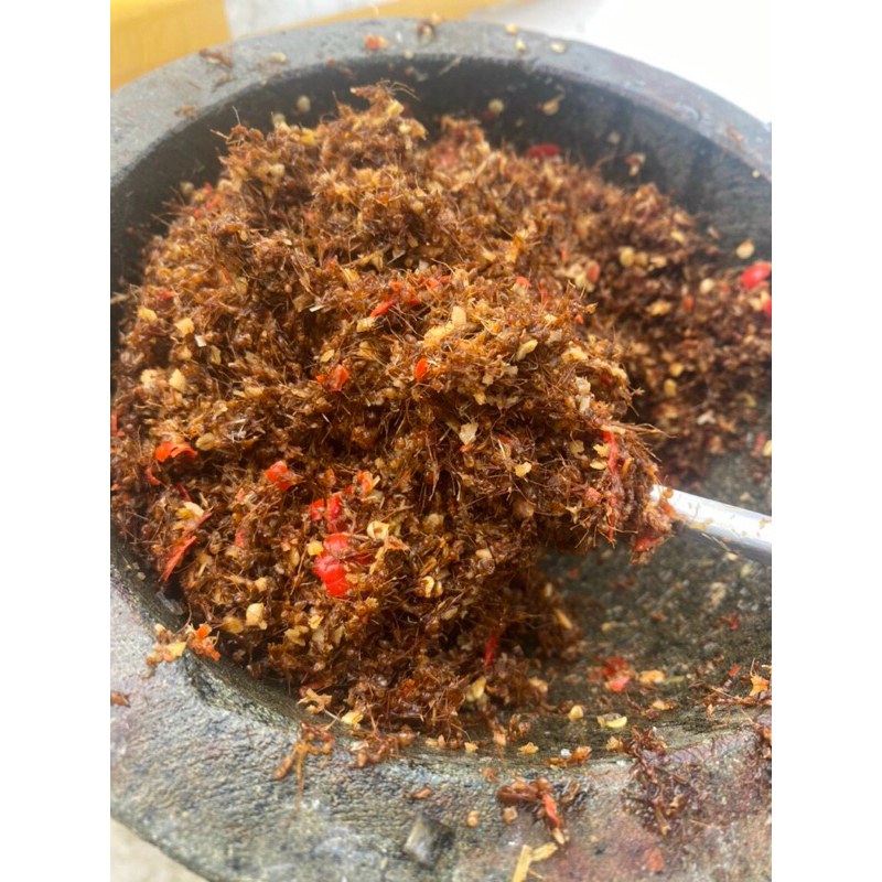 Muối kiến vàng nguyên con - đặc sản Gia Lai