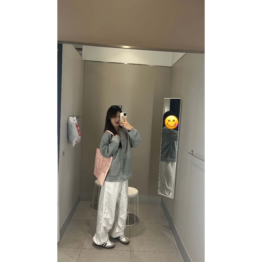 Áo Khoác Cardigan Nỉ Nữ Hàn Quốc Thời Trang Thu Đông