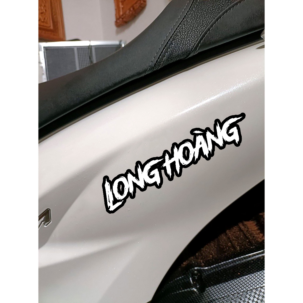 Tem chữ Tafu, Tem tafu, Tem dán xe in theo yêu cầu, In tên dán xe, decal chữ dán xe theo yêu cầu