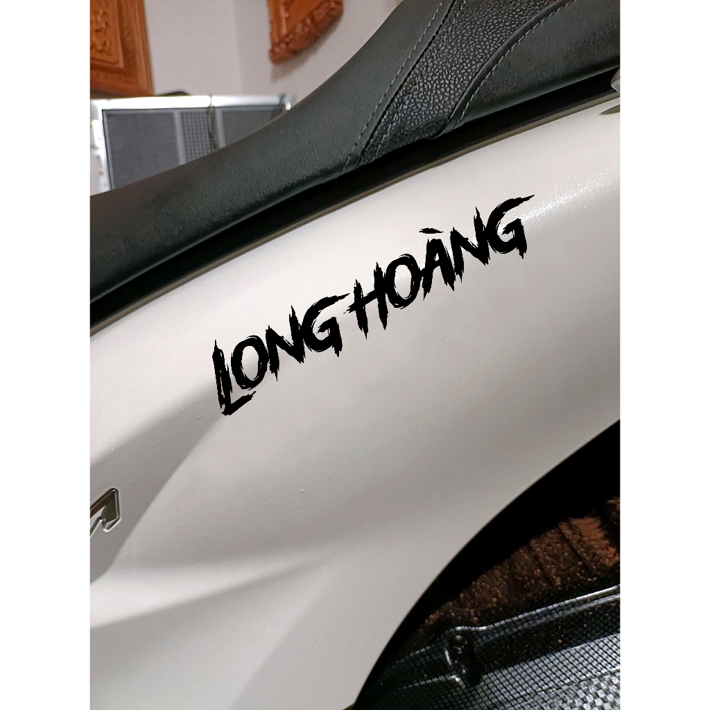 Tem chữ Tafu, Tem tafu, Tem dán xe in theo yêu cầu, In tên dán xe, decal chữ dán xe theo yêu cầu