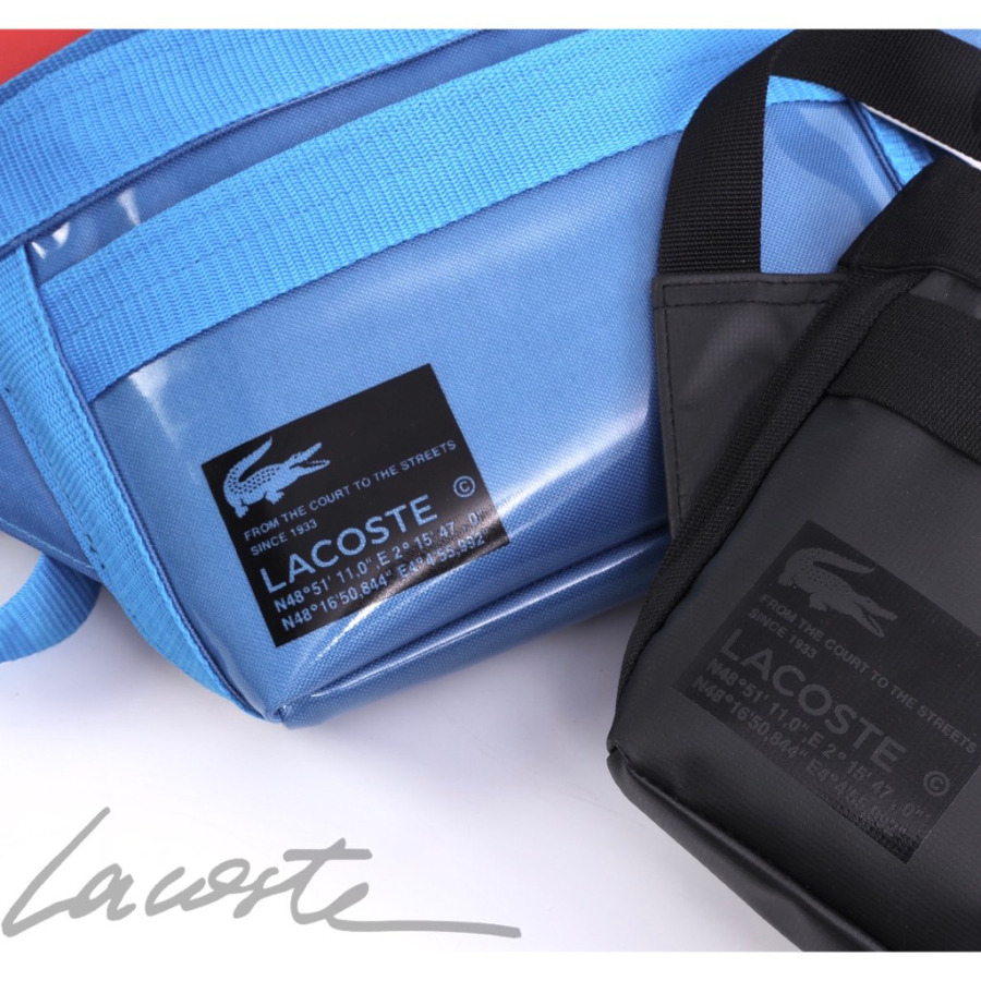 Túi đeo chéo nam nữ Lacoste Outdoor Croc Reporte chất liệu vải cao cấp code NH4035O52N-K68