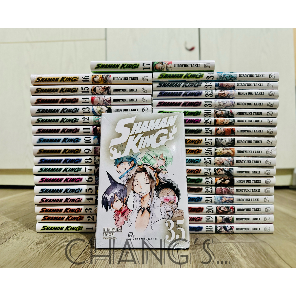 Shaman King trọn bộ 35 tập - Đẹp kèm hình dán