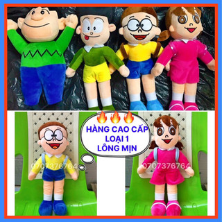 Gấu Bông NOBITA 50cm Lông Nhung Mềm Mịn,Cao Cấp
