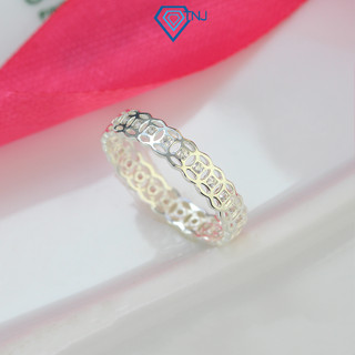 Nhẫn bạc nữ TNJ kim tiền hút tài lộc đính đá sang trọng NN0374 - Trang Sức TNJ