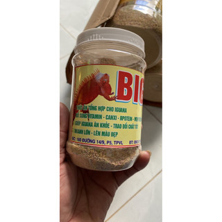 Thức ăn bổ sung cho rồng Nam Mỹ (iguana ).Thức ăn BIG hộp 300g