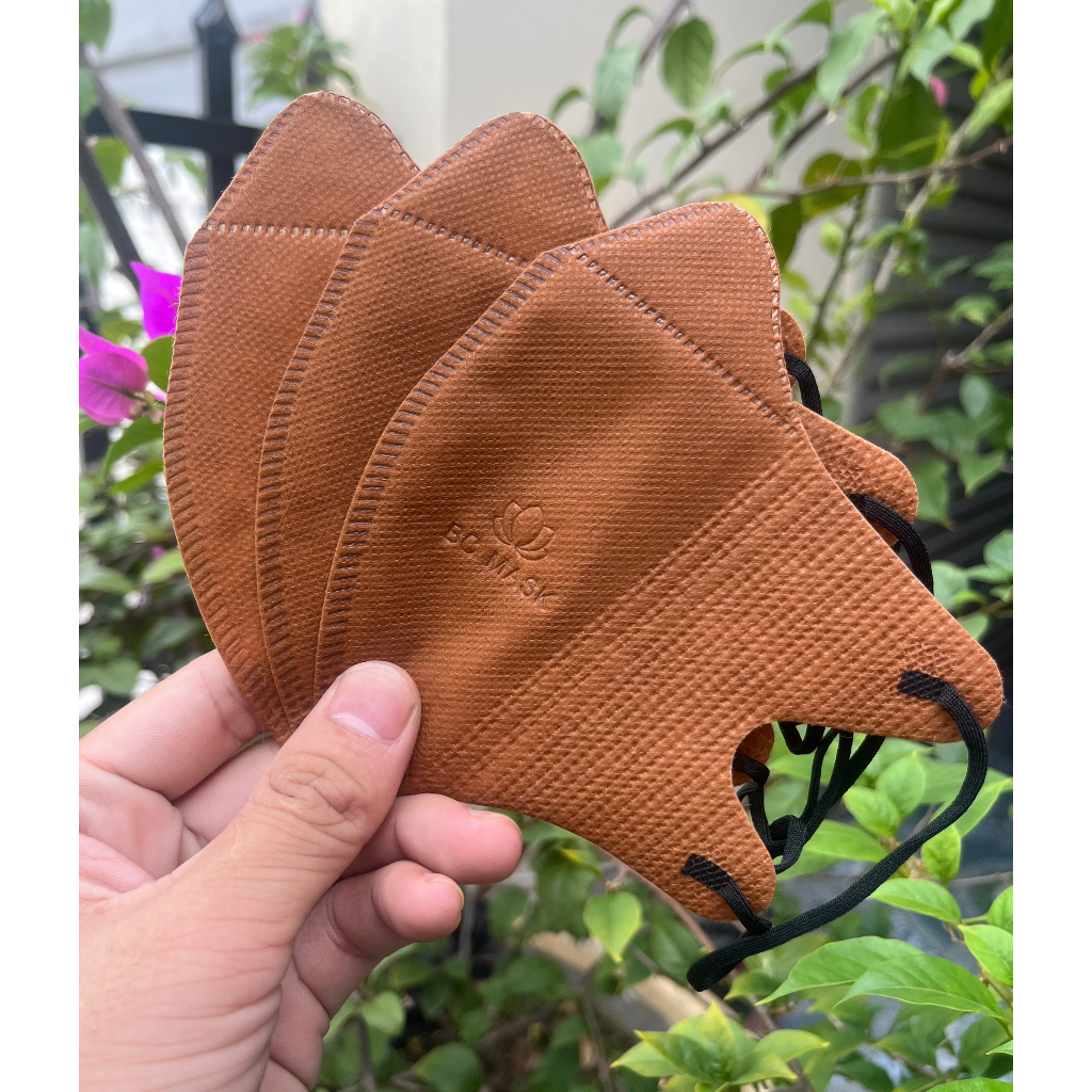 Khẩu trang 5D Mask Bảo Châu, Khẩu trang vải chống tia UV nhiều màu đẹp