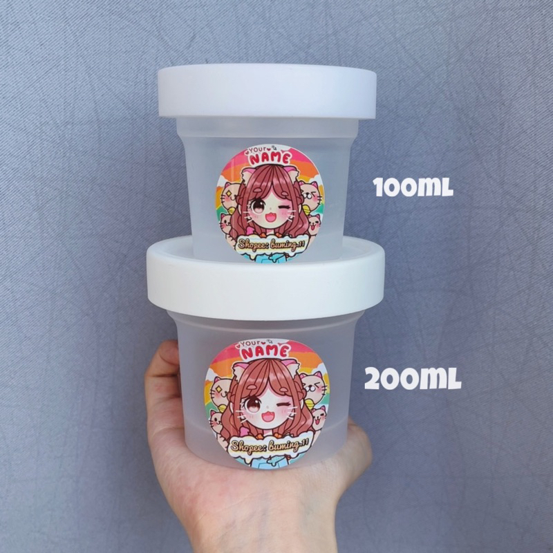 Basic Slime Xanh Dương - Vàng 500ml