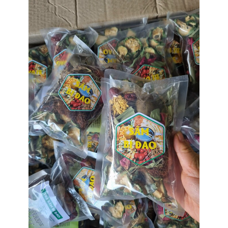 set trà sâm dứa bí đao