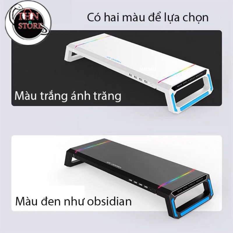 Kệ để màn hình tiện dụng có led RBG 9 chế độ