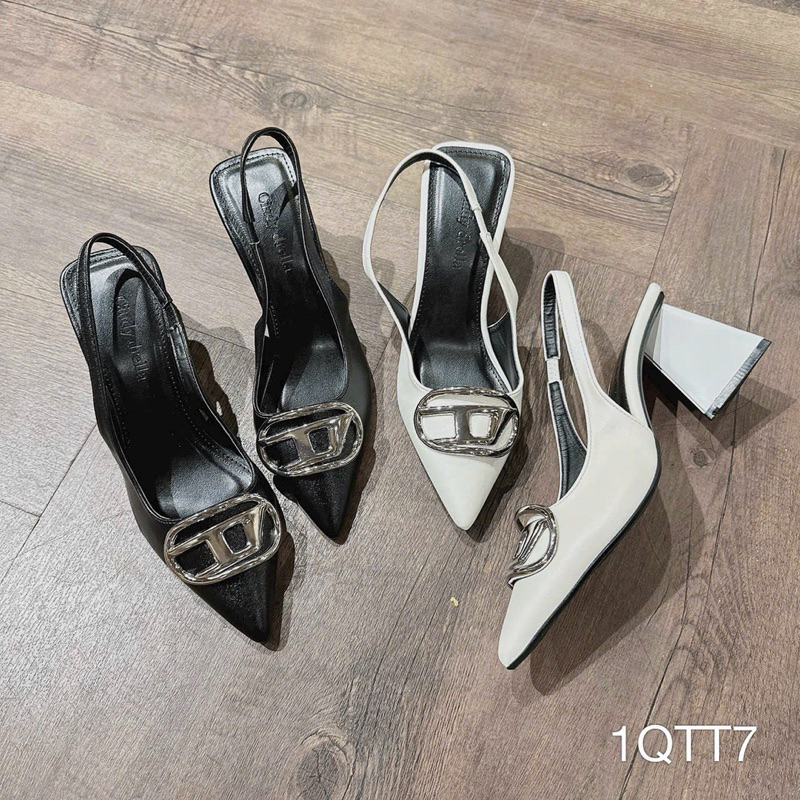 Giày gót tam giác bigsize, size 40-44