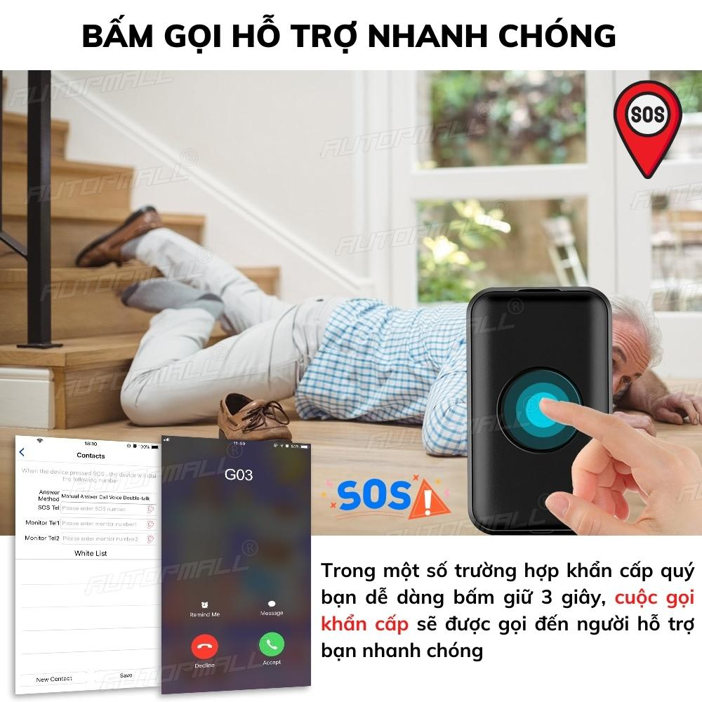 Định Vị Không Dây Từ Xa N16S, Định Vị Ghi Âm N16S Pin Dài 5 Ngày. BH 12T