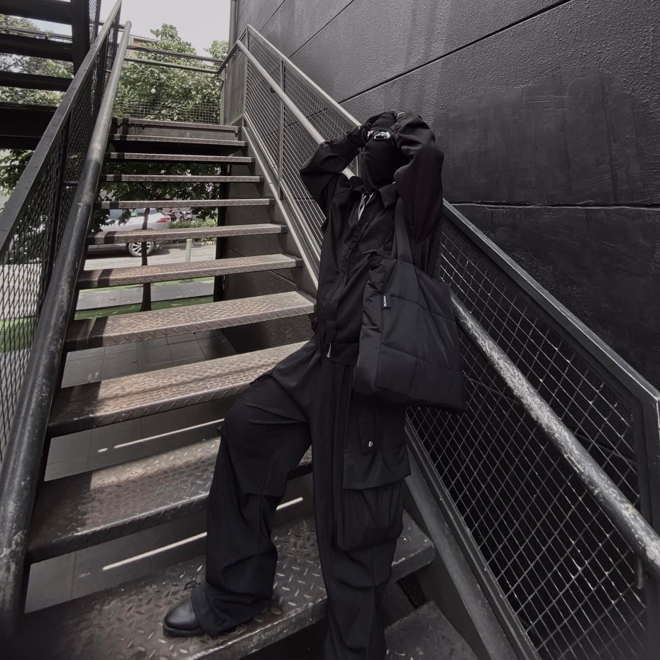 Túi tote trần bông unisex, túi đeo chéo local brand SLYOUR