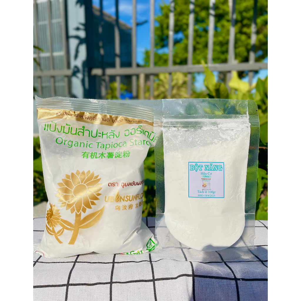 Bột Năng Hữu Cơ Ubon Tách Lẻ 100gr