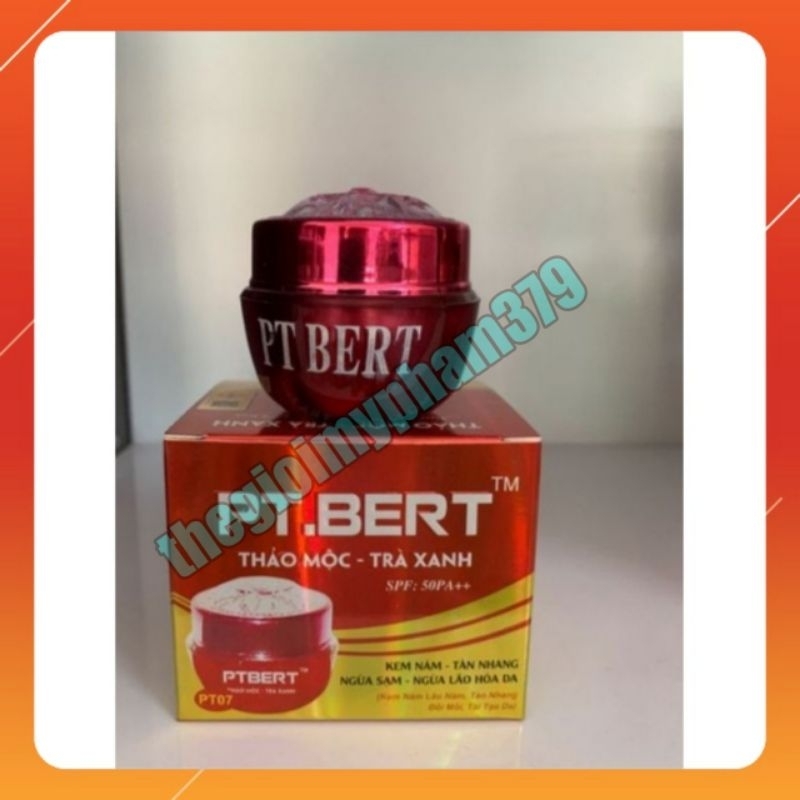kem pt bert trà xanh, mụn thâm, nám sạm,20gr