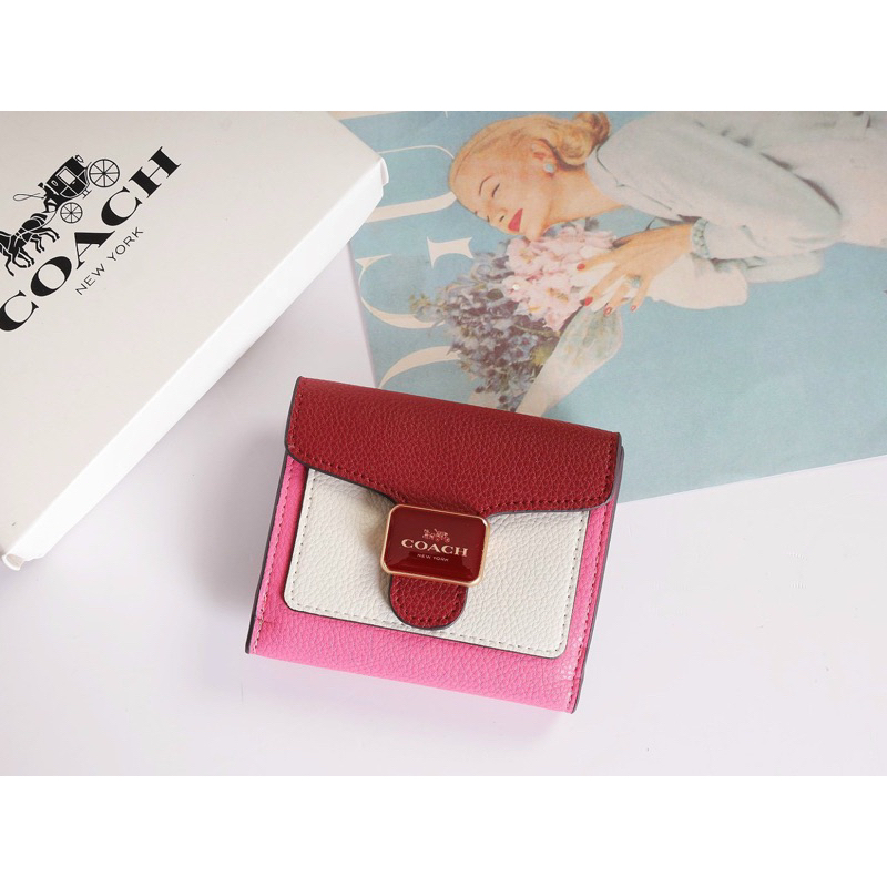 ❌Rẻ nhất shopee❌Ví ngắn Coach xuất xịn
