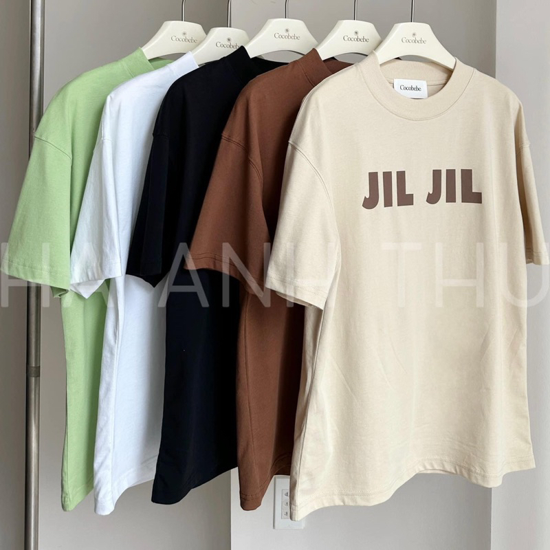 Áo Thun In Chữ JIL JIL Thiết Kế - Hàng Loại 1