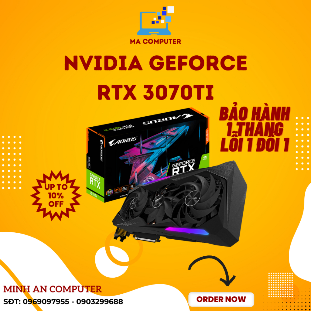 VGA 3070TI Nhập Khẩu