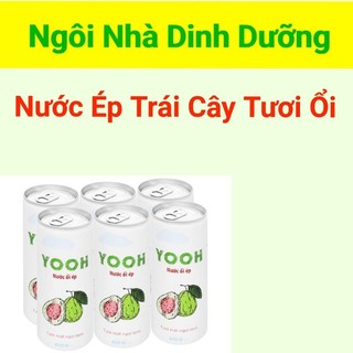 Nước ép trái cây tươi yooh vị ổi 240ml