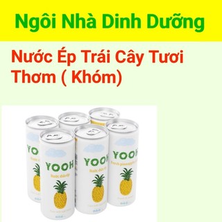Nước ép trái cây tươi yooh vị khóm 240ml